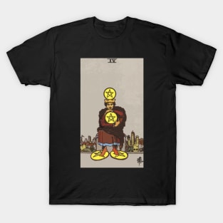 Tarot Card = Four of Pentacles T-Shirt